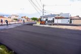 Asfalto marca fase final da rotatória entre Maria Goretti e Centenário e melhora mobilidade urbana em Juazeiro