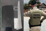 Homem é preso após tentar invadir casa de ex-companheira com faca em Serrinha