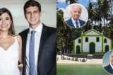 Com Alckmin e José Múcio entre centenas de convidados, casamento de Campos e Tabata, à tarde, é também ato político