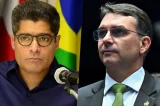 Anotação de Flávio Bolsonaro expõe desejo de palanque na Bahia e conversa com ACM Neto