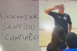 Vídeo: erros de português por parte de instrutores em escola cívico-militar viralizam no 1º dia de aula