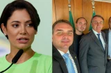 Cansou de tudo? Michelle toma atitude chocante que pode prejudicar drasticamente a candidatura de Flávio Bolsonaro