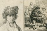 Mulher descobre 35 obras de Rembrandt escondidas em pasta há um século