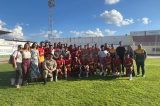 Campanha Feminicídio Zero ganha força em Juazeiro e mobiliza torcida para grande ação no jogo entre Juazeirense e Bahia, neste domingo (8)