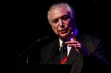 Temer diz não cogitar eleição e reage a lembrança do MDB