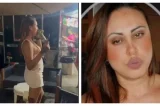 Imagens mostram mulher antes de ser morta a facadas no dia do aniversário após briga em bar