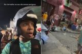 Vídeo de pancadaria no Rio Vermelho viraliza às vésperas da Festa de Iemanjá: “Parece apocalipse”
