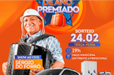 Sobradinho: Festival “Fim de Ano Premiado” será realizado no aniversário da cidade com animação de Sérgio do Forró e sorteio de um carro 0 km, motos e outros grandes prêmios Sobradinho: Festival “Fim de Ano Premiado” será realizado no aniversário da cidade com animação de Sérgio do Forró e sorteio de um carro 0 km, motos e outros grandes prêmios