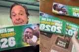 Líder do PT protocola representação contra Gilson Machado que entregou adesivo de Flávio ‘2026’