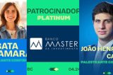 João Campos (PSB) e Tabata Amaral participaram de evento bancado por Daniel Vorcaro