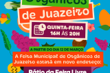 Feira de Orgânicos de Juazeiro passa a funcionar na Feira Livre do bairro Alto da Maravilha a partir desta quinta-feira (12) Feira de Orgânicos de Juazeiro passa a funcionar na Feira Livre do bairro Alto da Maravilha a partir desta quinta-feira (12)