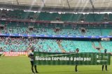 MPBA leva campanha contra violência aos estádios à final do Baianão