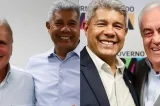 Jerônimo recebe Geddel e Otto em meio a impasses sobre vice; senador nega tratativas