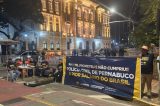 Sinpol decide acampar em frente ao Palácio do Campo das Princesas e denuncia descumprimento de promessa