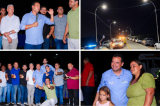 Prefeito Andrei inaugura nova iluminação da entrada do Mandacaru, e anuncia Rodeadouro e Jardim Primavera as próximas comunidades beneficiadas pelo PROJUA