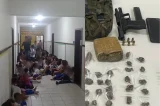 Grupo de crianças fica preso em escola durante tiroteio na Bahia