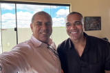 Canudos recebe visita do ex-jogador Denilson