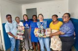 Famílias de Itamotinga recebem cestas básicas por meio de parceria entre Bahia Sem Fome e Juazeiro Sem Fome
