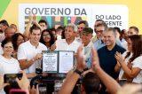 Governador assina ordens de serviço para obras de pavimentação em Conceição do Coité