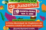 Feira de Orgânicos de Juazeiro passa a funcionar no Mercado Municipal Arnaldo Vieira a partir da próxima quinta-feira (12)