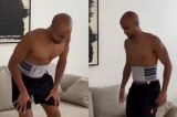 Esposa de ex-atacante da Seleção Brasileira publica vídeo do atleta com dificuldade para andar; assista
