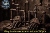 Máquina satanica cristã usada durante Inquisição Demoniaca