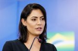 Pré-candidata ao Senado, Michelle diz que renuncia a ‘qualquer coisa’ para cuidar de Bolsonaro