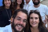 Sem proposta nem serviço prestado ao Estado, Túlio começa a explorar imagem de Fátima Bernardes na campanha
