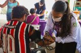 Ação em saúde leva serviços e acolhimento ao Mercado Popular de Juazeiro