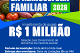 Prefeitura de Casa Nova lança Chamada Pública para compra de alimentos da agricultura familiar com investimento de quase R$ 1 milhão Prefeitura de Casa Nova lança Chamada Pública para compra de alimentos da agricultura familiar com investimento de quase R$ 1 milhão