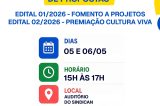Oficina de capacitação fortalece acesso a editais em Casa Nova nos dias 05 e 06 de maio