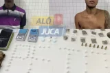 Dupla ligada ao CV é presa com drogas e munições em Salvador
