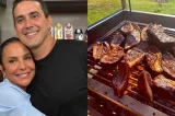 Ivete Sangalo curte folga em Juazeiro com churrasco na companhia de André Marques