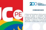 Depois do JC, Diário de Pernambuco também restringe divulgação de pesquisas