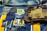 Recife: suspeito de integrar facção é detido com carro clonado, pistola, munições e toucas balaclava