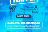 Meia Maratona Tiradentes: inscrições passam a aceitar Pix como forma de pagamento