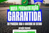 Gestão Anisio Viana conquista nova pavimentação para Casa Nova junto ao Governo do Estado