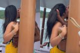 TRAIÇÃO? Ex de Cristian Bell surge aos beijos com influenciador após assumir namoro com outro; veja vídeo TRAIÇÃO? Ex de Cristian Bell surge aos beijos com influenciador após assumir namoro com outro; veja vídeo