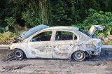 Motorista por aplicativo sofre tentativa de latrocínio e tem carro incendiado na BR-408, no Grande Recife