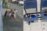 Homem quebra delegacia após ser preso por agredir mãe e filho com TEA