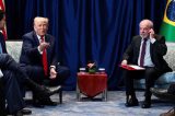 Auxiliares de Lula e Trump discutem investigação comercial contra o Brasil que inclui o PIX