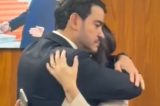 Messias é flagrado em momento de consolo com a esposa após derrota no Senado; veja vídeo Messias é flagrado em momento de consolo com a esposa após derrota no Senado; veja vídeo