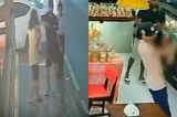 Suspeito de dar socos e ‘mata-leão’ em pessoas de forma repentina é detido pela polícia; vídeo mostra agressões
