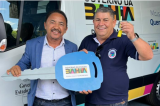 Deputado Roberto Carlos garante ambulância do SAMU semi UTI para Cabrália, em Piatã