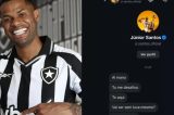 Atacante desejado pelo Bahia marca luta de boxe contra torcedor nas redes sociais: “Arrancaria seus dentes”