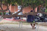 Abandono e descaso em praça localizada na frente do Grande Hotel de Juazeiro; vídeo