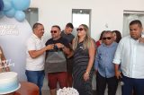 Em plena comemoração do aniversário do vice-prefeito de Sobradinho, Jarques Canturil, quem recebe o presente é Lula, Jerônimo, Wagner e Rui: “Vou votar neste time”