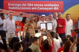 Parceria Bahia-Brasil realiza sonho da moradia digna para quase 400 famílias em Camaçari