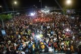 Bell Marques arrasta multidão histórica e transforma aniversário de Senhor do Bonfim em uma noite inesquecível