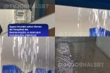Água invade térreo do Hospital da Restauração e vaza por instalações elétricas Água invade térreo do Hospital da Restauração e vaza por instalações elétricas